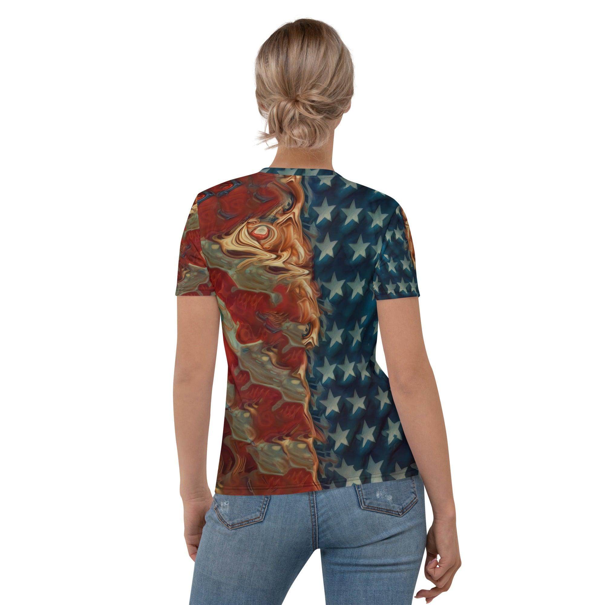 Abstract Amalgamation Women's T-shirt - Beyond T-shirts