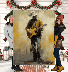 Acoustic Anthem Sherpa Blanket - Beyond T-shirts