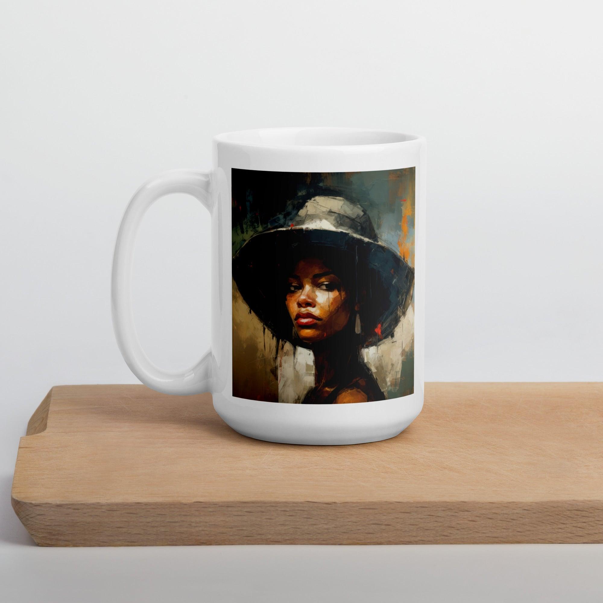 Acoustic Symphonies White glossy mug - Beyond T-shirts