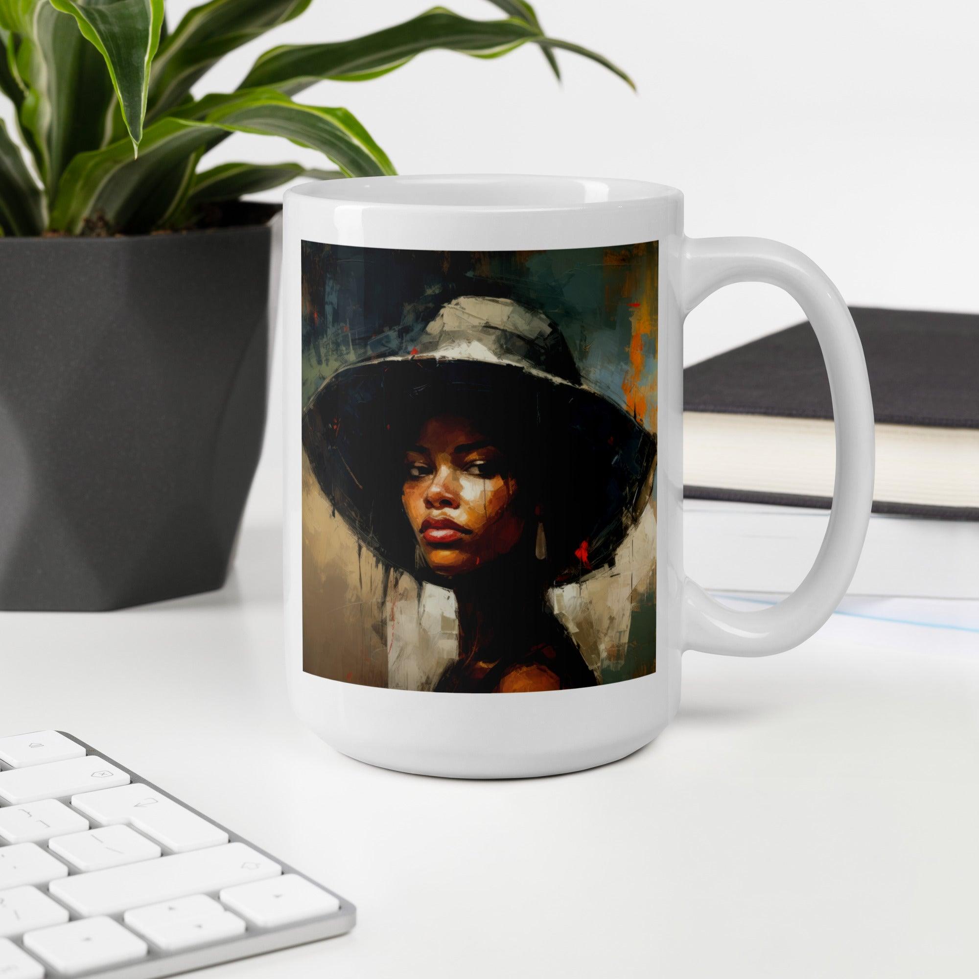 Acoustic Symphonies White glossy mug - Beyond T-shirts