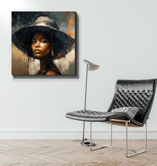 Acoustic Symphonies canvas showcasing musical harmony in art.