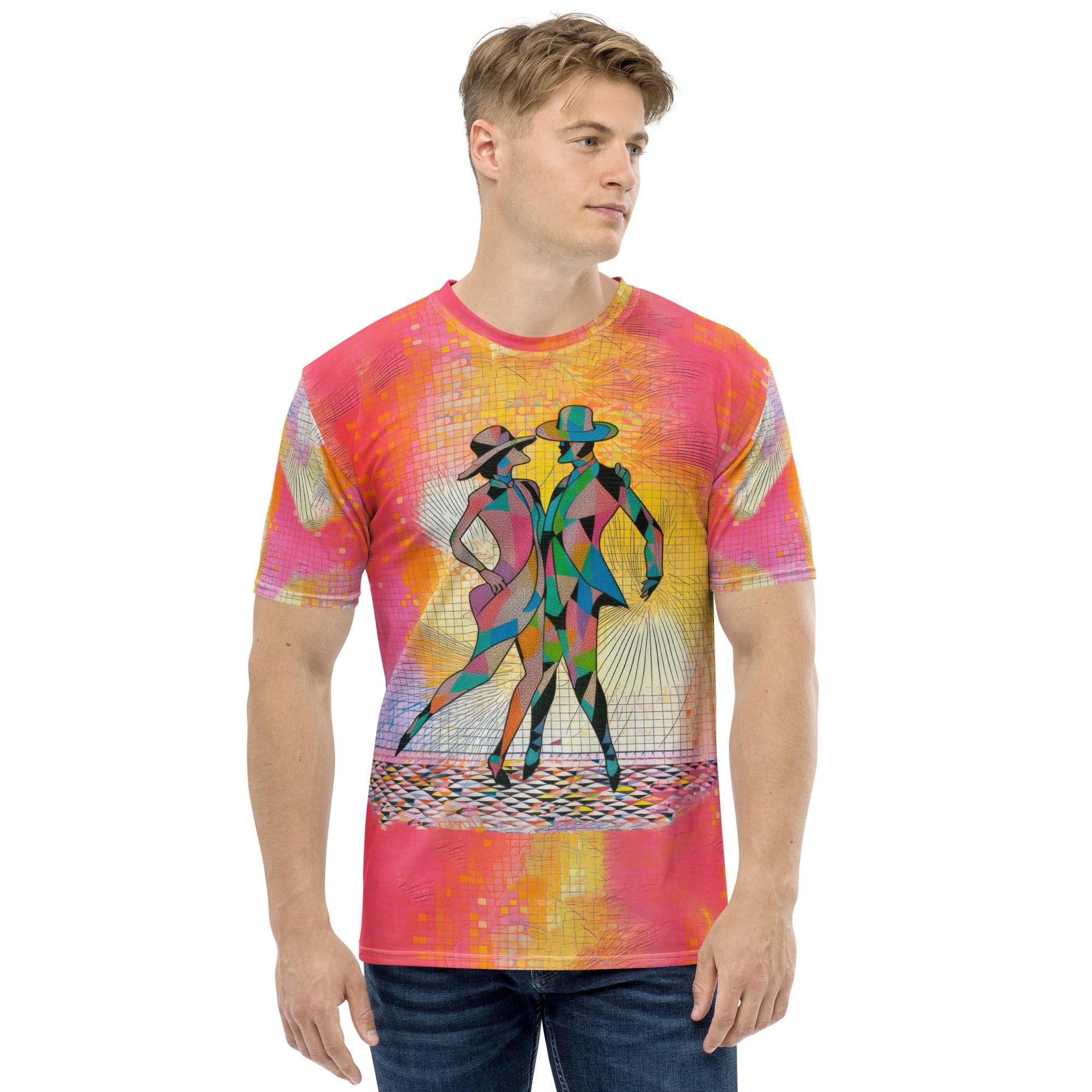 Men's Aerial Balletic Performance T-shirt in action