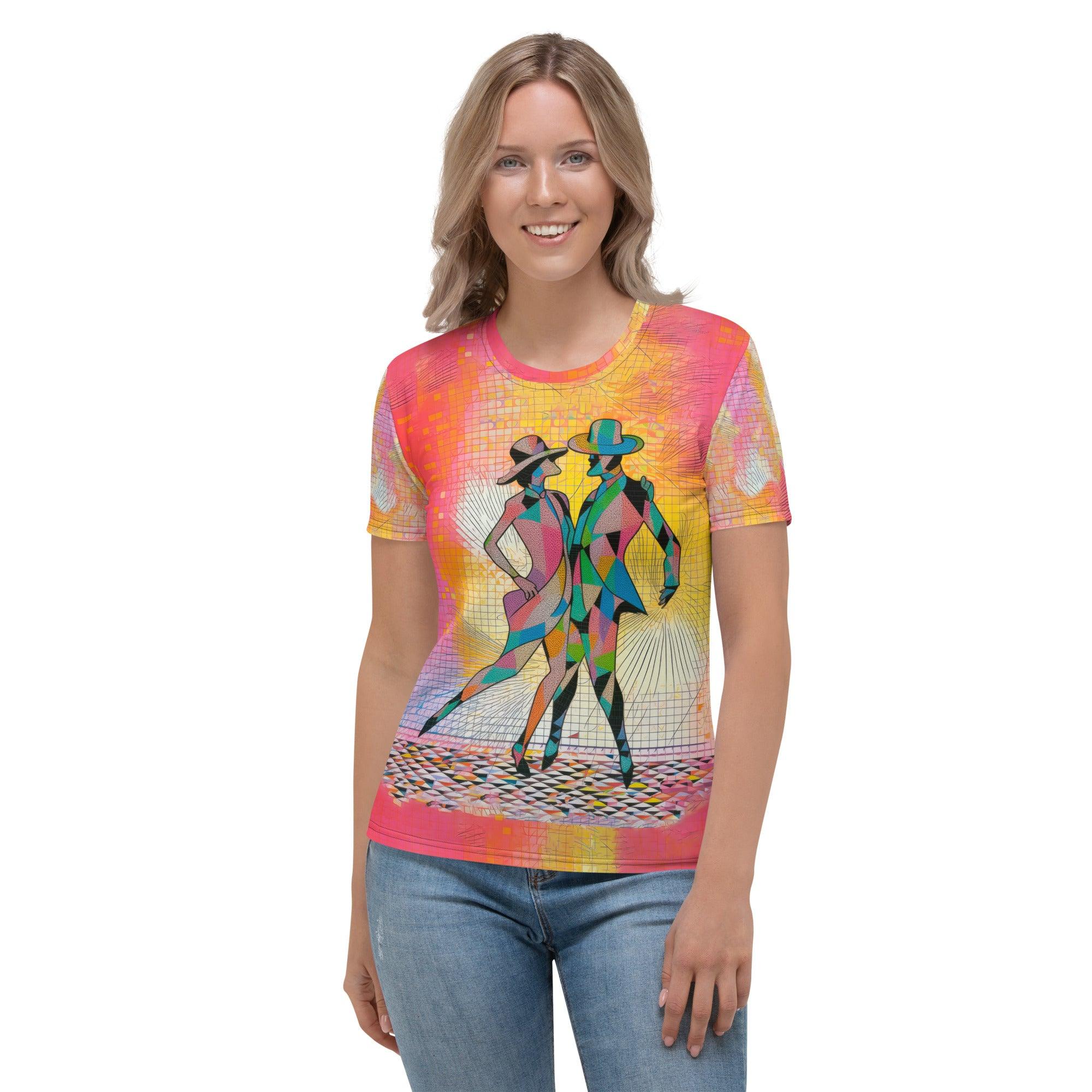 Aerial Balletic Attire Women's T-shirt front view