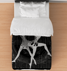 Aerial Dance Fashion Duvet Cover - Bedroom Decor