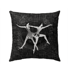 Aerial Dance Fashion Outdoor Pillow - Beyond T-shirts