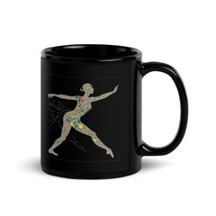 Airborne Balletic Style Black Glossy Mug - Beyond T-shirts