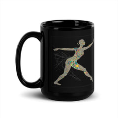 Airborne Balletic Style Black Glossy Mug - Beyond T-shirts