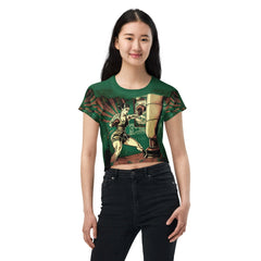 All-Over Print Crop Tee - Beyond T-shirts