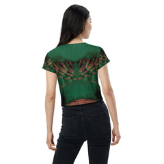 All-Over Print Crop Tee - Beyond T-shirts