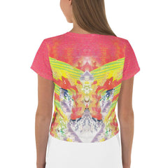 Fashion-forward Surfing 5-29 Crop Tee, ideal for beach and summer festivals