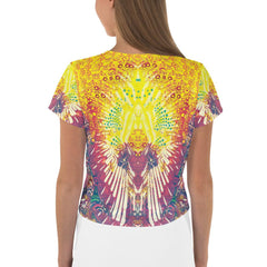 Surfing 1 13 All-Over Print Crop Tee - Beyond T-shirts