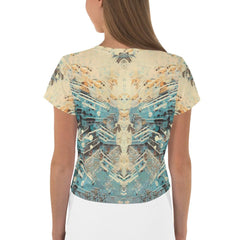 Surfing 1 18 All-Over Print Crop Tee - Beyond T-shirts