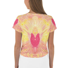 Surfing 1 12 All-Over Print Crop Tee - Beyond T-shirts