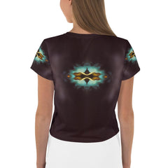 Hauntingly Elegant Crop T-Shirt - Beyond T-shirts