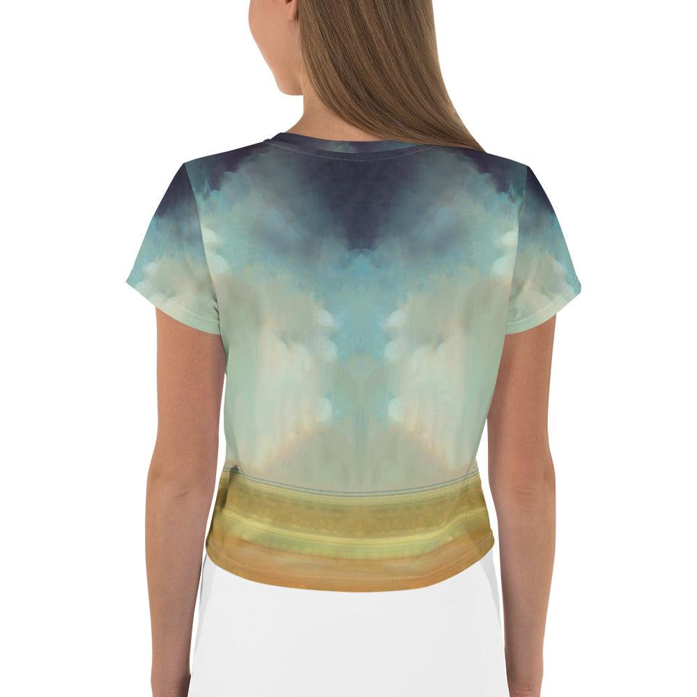 Moonlit Magic All-Over Crop Tee - Beyond T-shirts