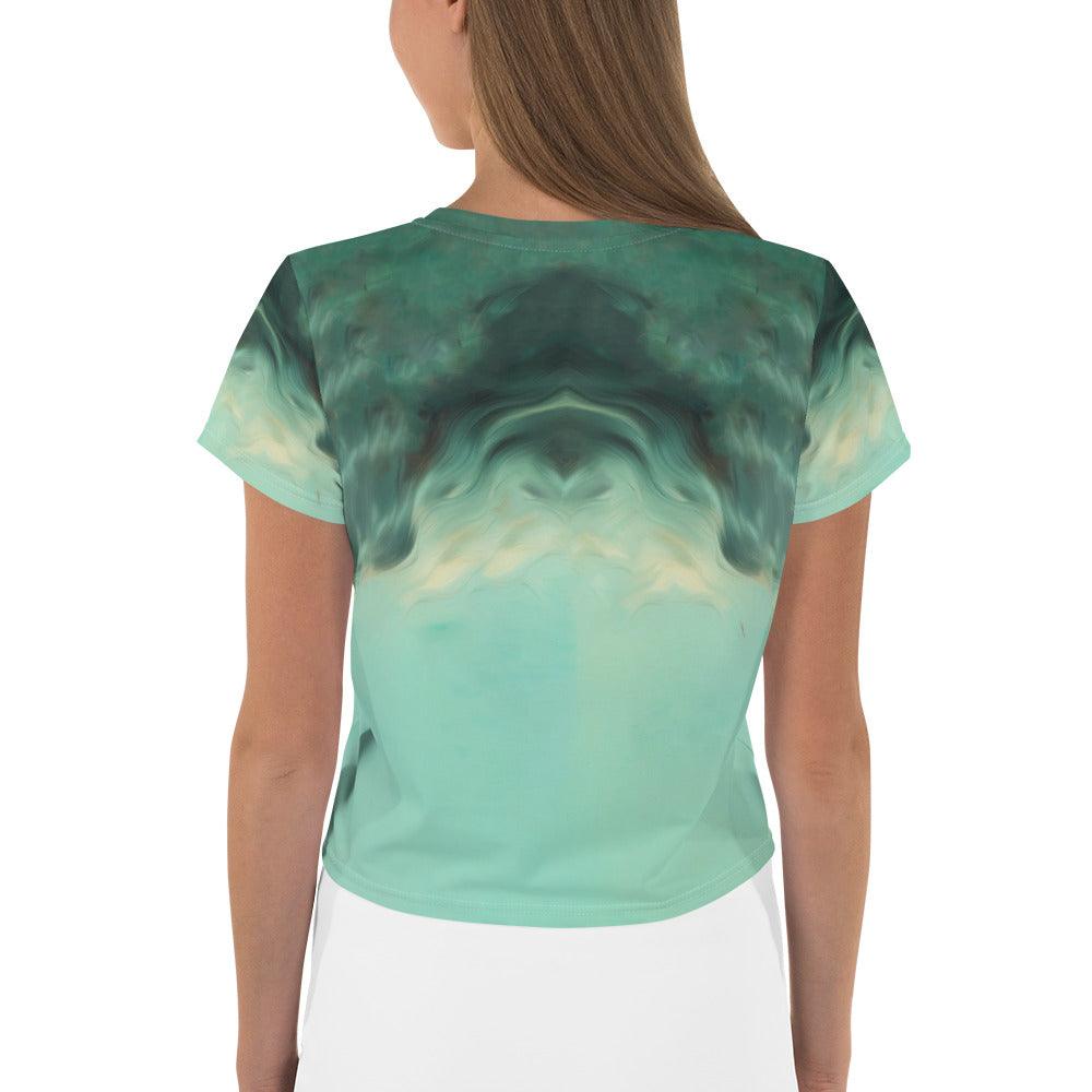 Cauldron Charm All-Over Crop T-Shirt - Beyond T-shirts