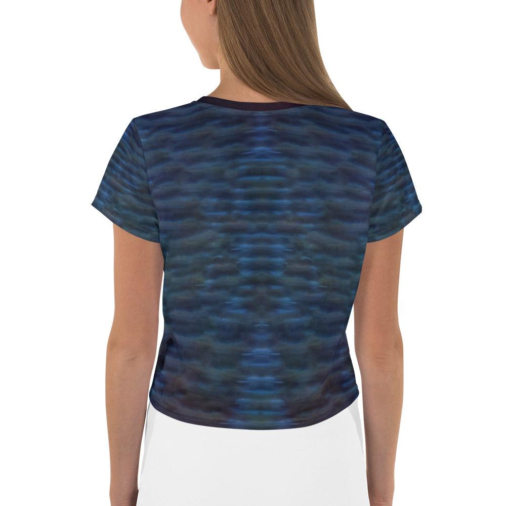 Midnight Whispers Crop Tee - Beyond T-shirts