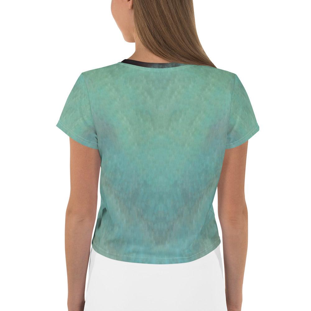 Moonlit Elegance Crop T-Shirt - Beyond T-shirts