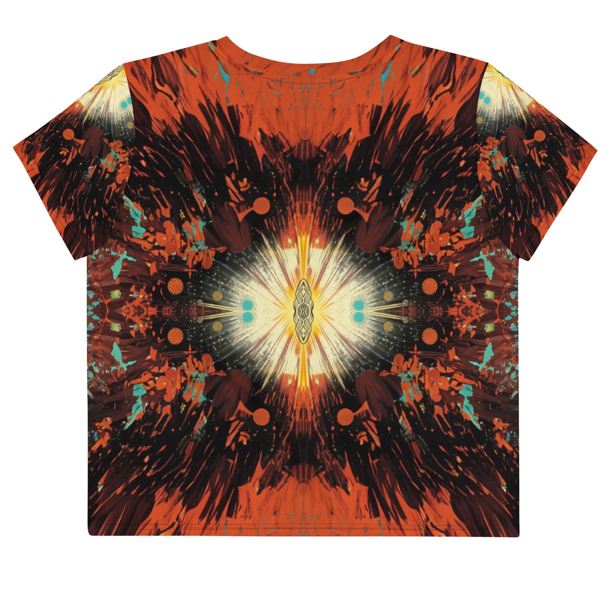 Wave Rider's Delight Crop T-Shirt - Beyond T-shirts