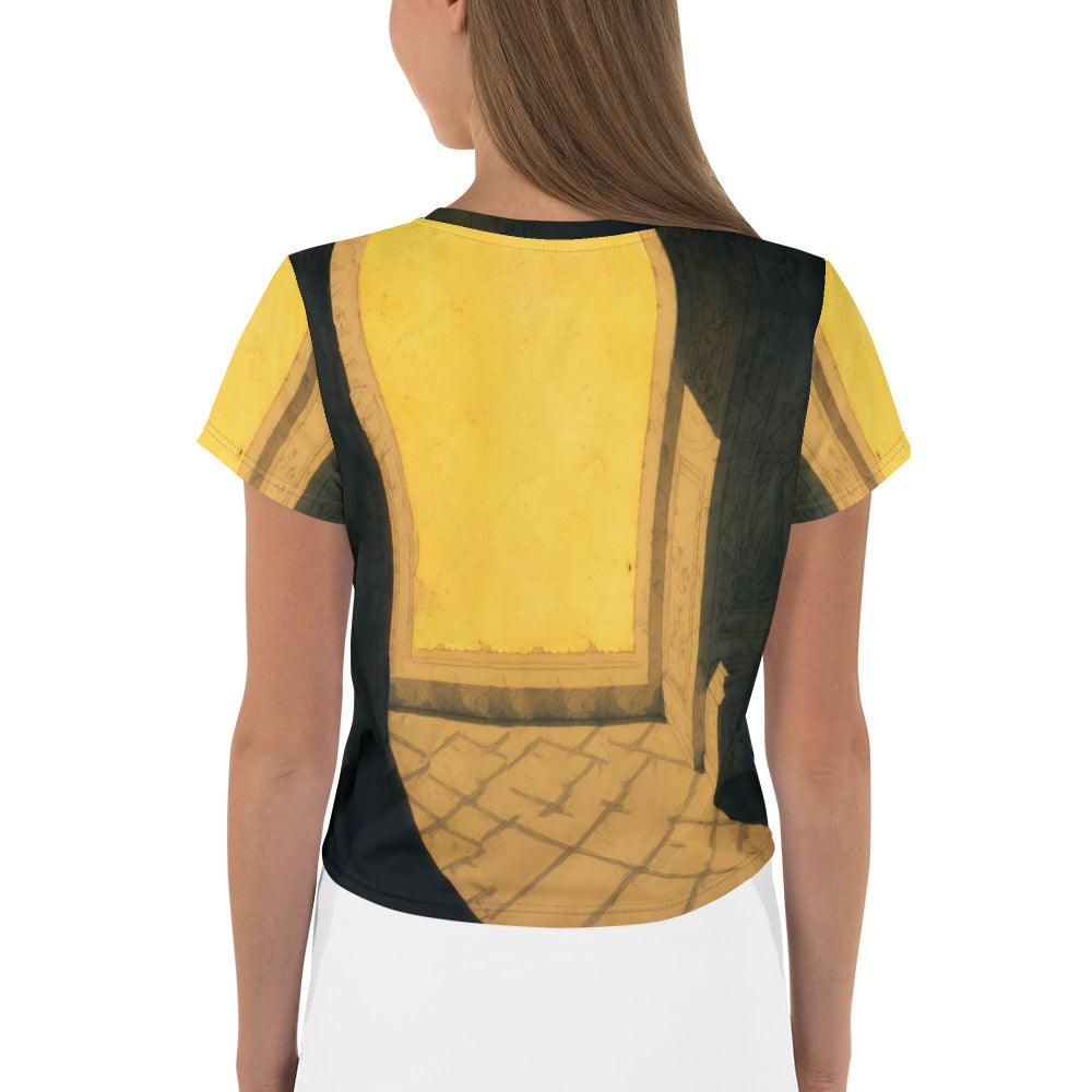 Pop Music Mosaic Crop Tee - Beyond T-shirts