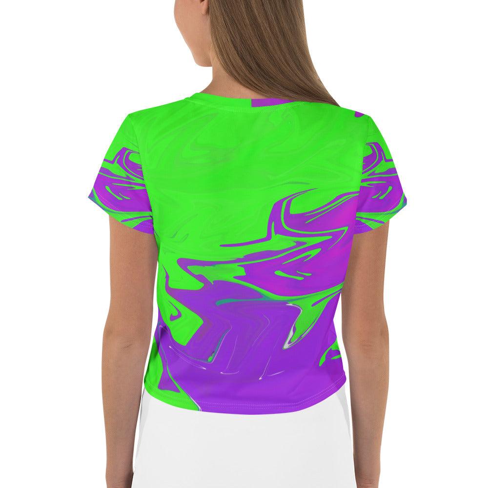 Runway Dreams Women's Fashion Jam Crop Top - Beyond T-shirts