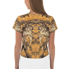 Kickboxing Fusion All-Over Print Crop Top - Beyond T-shirts