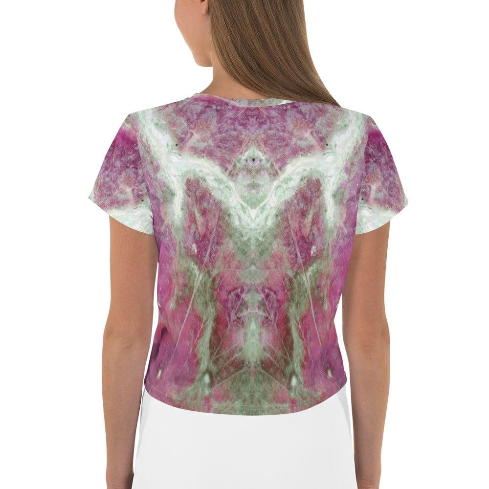 Wildflower Whimsy Women's Crop Tee - Beyond T-shirts