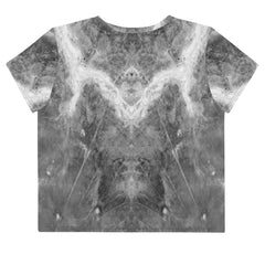 Forest Fantasy Women's Crop Tee - Natural Elegance - Beyond T-shirts