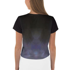 Futuristic Artistry Women's Crop Tee - Beyond T-shirts