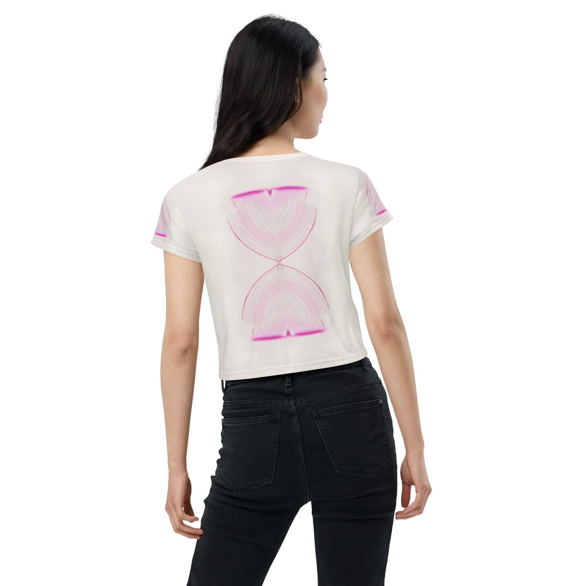 Urban Futuristic Shoes Women's Crop Top - Beyond T-shirts