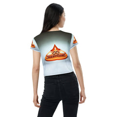 Futuristic Reverie Women's Crop Tee - Beyond T-shirts