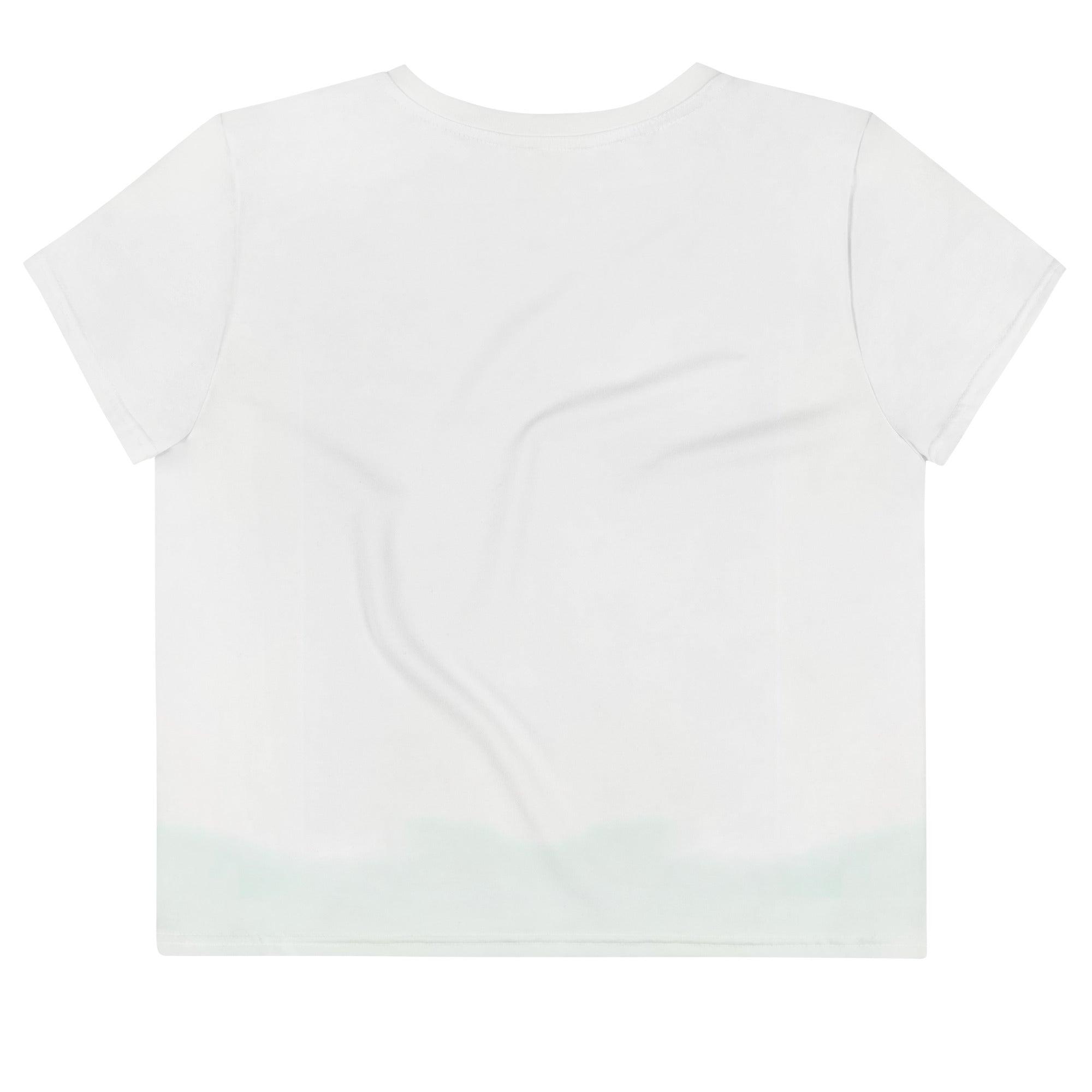 Transcendent Futuristic Shoes Women's Crop Tee - Beyond T-shirts