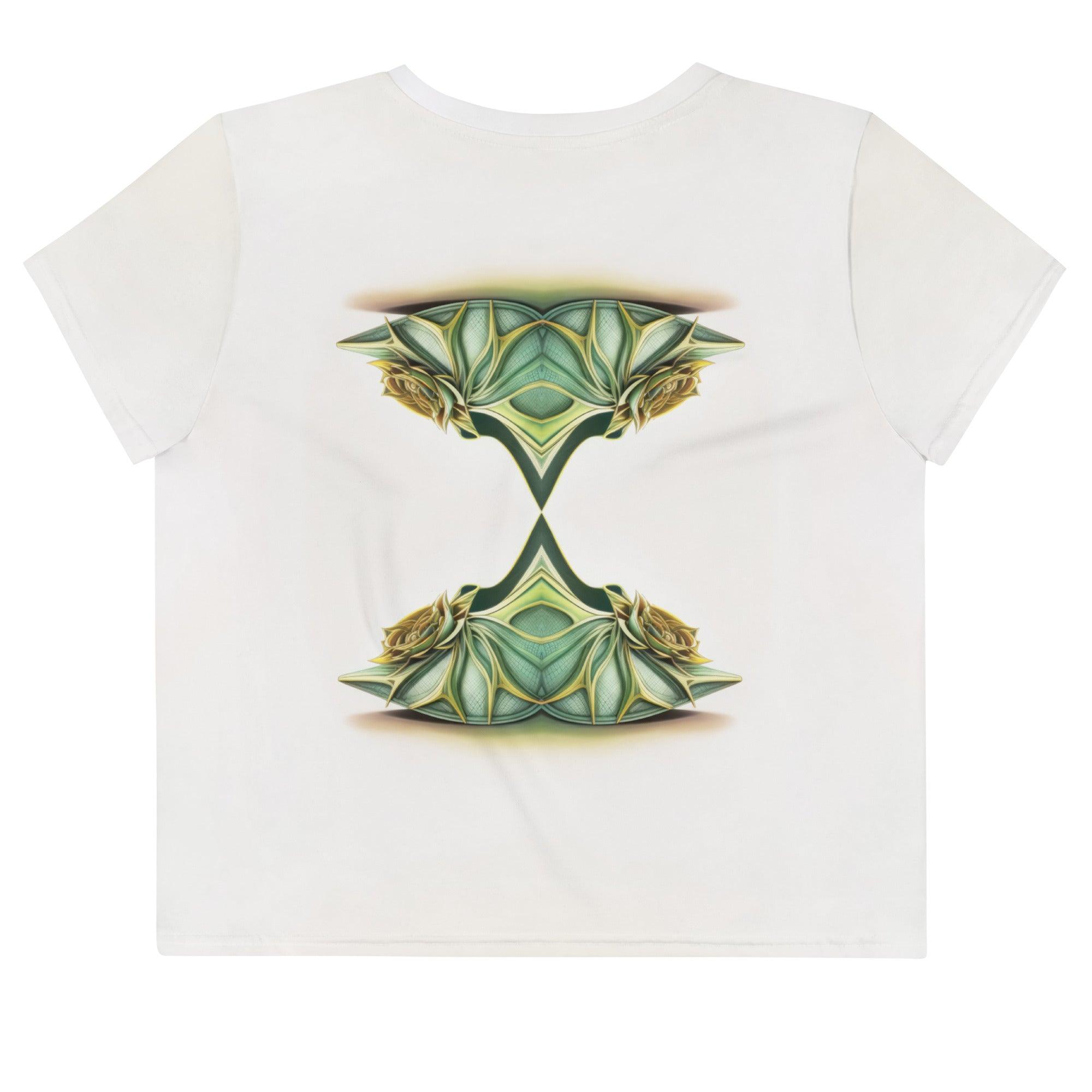 Futuristic Equilibrium Women's Crop Top - Beyond T-shirts