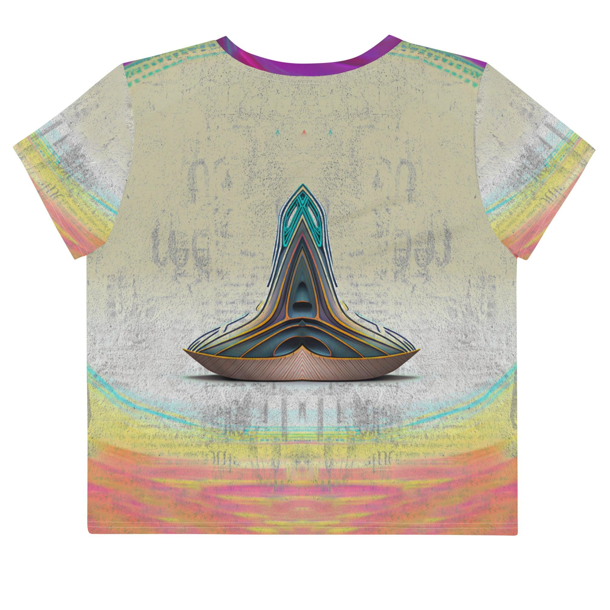 Futuristic Vision Women's Crop Tee - Beyond T-shirts