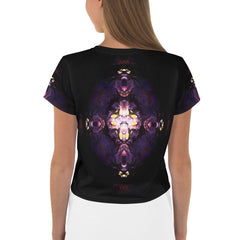 Witchy Vibes Halloween Crop Tee - Beyond T-shirts