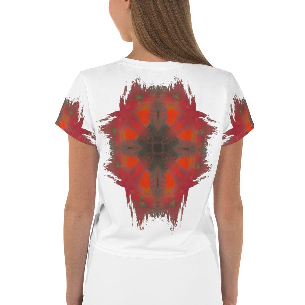 Ghoulish Glam Crop T-Shirt - Beyond T-shirts