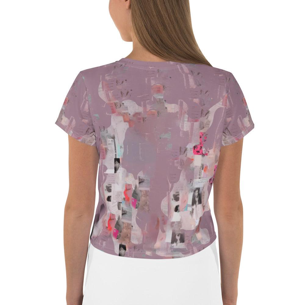 Soulful Jazz Serenade All-Over Print Crop T-Shirts - Beyond T-shirts