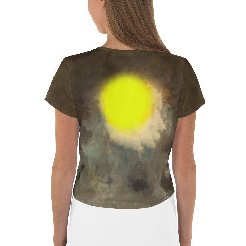 Enchanted Forest Women's All-Over Print Crop T-Shirt - Beyond T-shirts