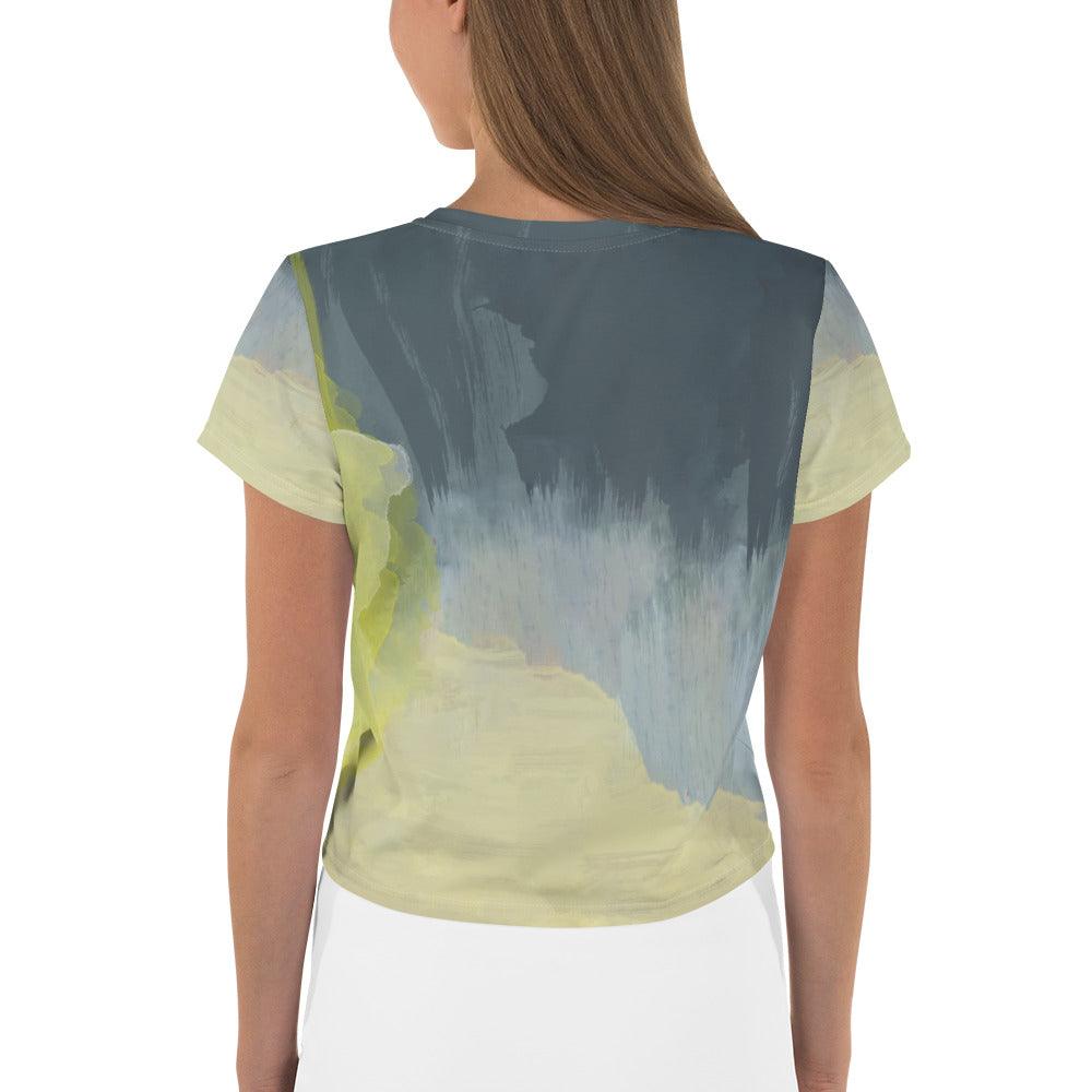 Enchanted Forest Women's All-Over Print Crop T-Shirt - Beyond T-shirts