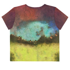 Halloween Magic All-Over Print Crop T-Shirt - Beyond T-shirts