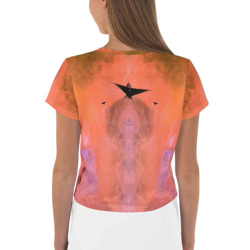 Witching Hour Halloween Crop T-Shirt - Beyond T-shirts