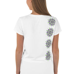 Sacred Geometry Mandala Crop Top - Beyond T-shirts