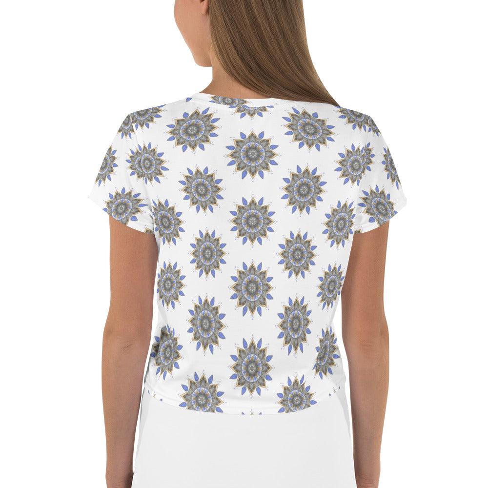 Mandala Magic Crop Tee - Beyond T-shirts