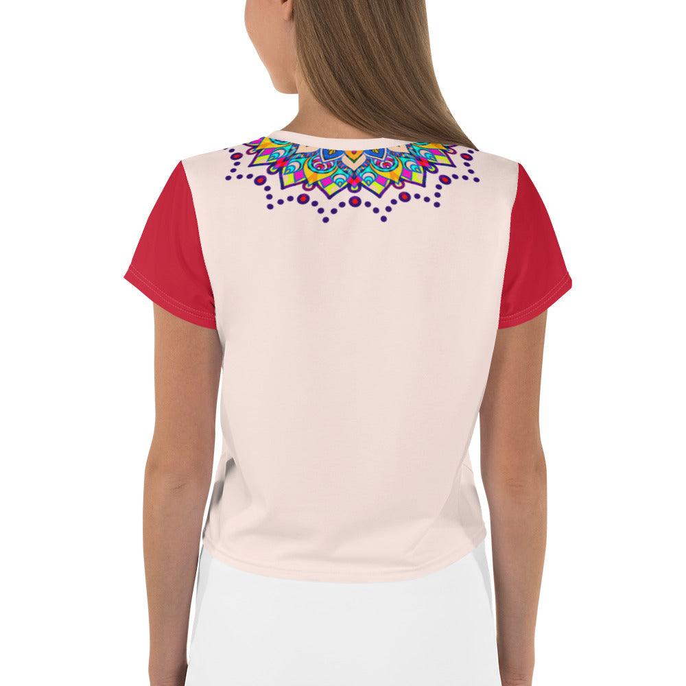 Mandala Dreams Crop T-Shirt - Beyond T-shirts