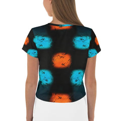 Graffiti Notes Music Lover's Crop Top - Beyond T-shirts