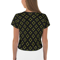 Urban Couture All-Over Print Crop T-Shirt - Beyond T-shirts