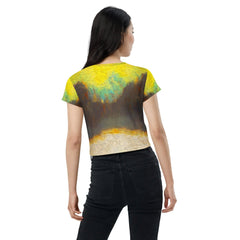 Haunted Woods Women's Crop Tee - Beyond T-shirts