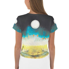 Sorceress Couture Halloween Crop Tee - Beyond T-shirts