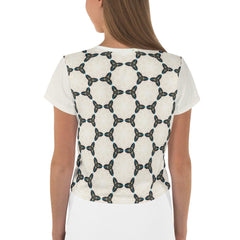 Feminine Energy in Abstraction: Crop Tee - Beyond T-shirts