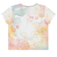 Harmonica's Harmonious Hues Crop T-Shirt